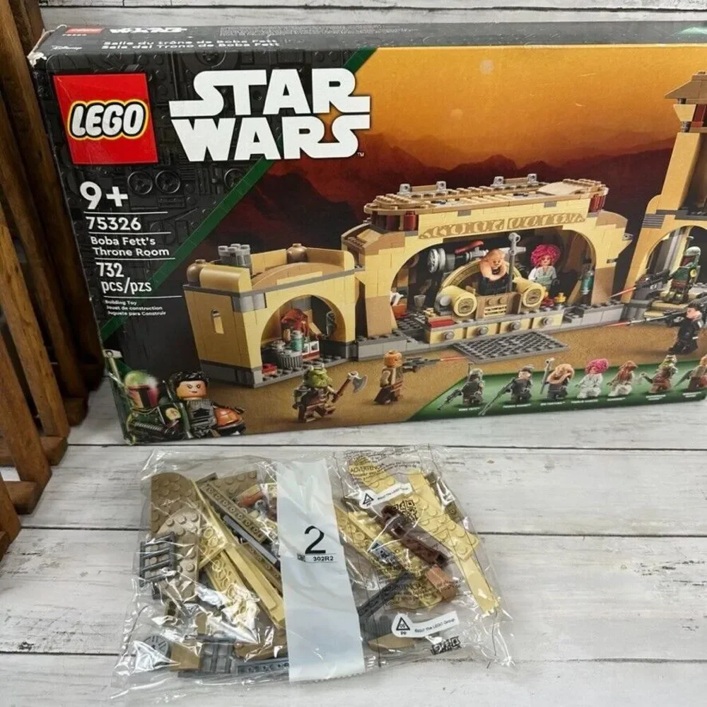 LEGO Star‎ Wars Boba Fetts Throne Room (75326) replacement Sealed Bag #2 ONLY